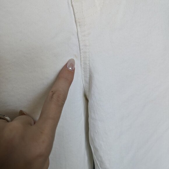 NWT Cream "Tile White" Madewell The Perfect Vintage Jean 33T - Picture 7 of 12